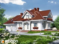 projekt domu - Dom w werbenach (G2P) [ 134,00 m2 ] 