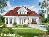 projekt domu - Dom w hibiskusie [ 163,40 m2 ] 