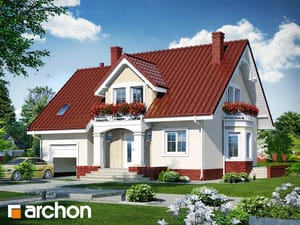 Dom w tamaryszkach 4  [ 143,10 m2 ] 