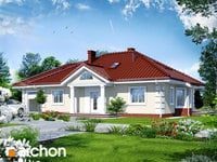 projekt domu - Dom pod jarząbem (GPD) [ 151,90 m2 ] 
