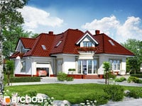 projekt domu - Dom w trzmielinie [ 154,80 m2 ] 