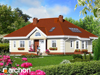 projekt domu - Dom w oliwkach (PD) [ 165,20 m2 ] 