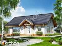 projekt domu - Dom w arnice [ 84,80 m2 ] 