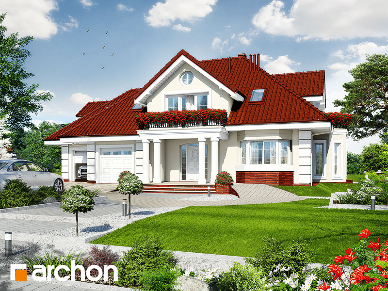 Dom w wiciokrzewie (G2)  [ 178,60 m2 ] 