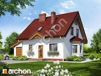 projekt domu - Dom w poziomkach 3 (G) [ 92,40 m2 ] 