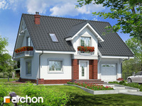 projekt domu - Dom w lucernie [ 115,80 m2 ] 