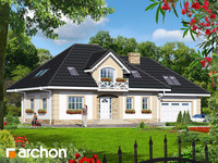 projekt domu - Dom pod krzewuszką (G2) [ 186,30 m2 ] 