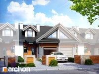 projekt domu - Dom w klematisach 5 (S) [ 102,80 m2 ] 