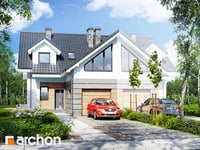 projekt domu - Dom w klematisach 6 (B) [ 147,60 m2 ] 