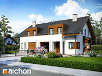 projekt domu - Dom w klematisach 8 (B) [ 106,20 m2 ] 