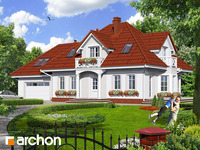 projekt domu - Dom w lewkoniach (G2) [ 168,60 m2 ] 