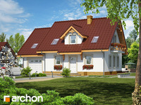 projekt domu - Dom w poziomkach 4 [ 116,50 m2 ] 