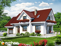 projekt domu - Dom w lobeliach 2 [ 124,30 m2 ] 