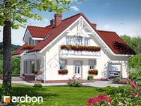 projekt domu - Dom w rododendronach 2 (P) [ 116,20 m2 ] 