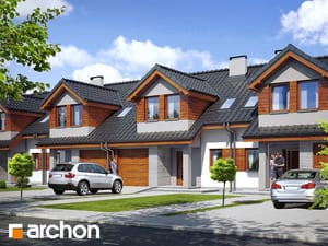 Dom w klematisach 9 (S)  [ 105,80 m2 ] 