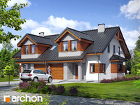 projekt domu - Dom w klematisach 9 (B) [ 108,40 m2 ] 