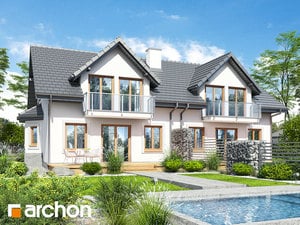 Dom w klematisach 10  [ 205,00 m2 ] 