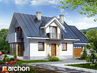projekt domu - Dom w rododendronach 6 (N) [ 134,30 m2 ] 