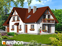 projekt domu - Dom na wzgórzu 2 (G) [ 154,80 m2 ] 