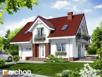 projekt domu - Dom w portulankach [ 93,90 m2 ] 