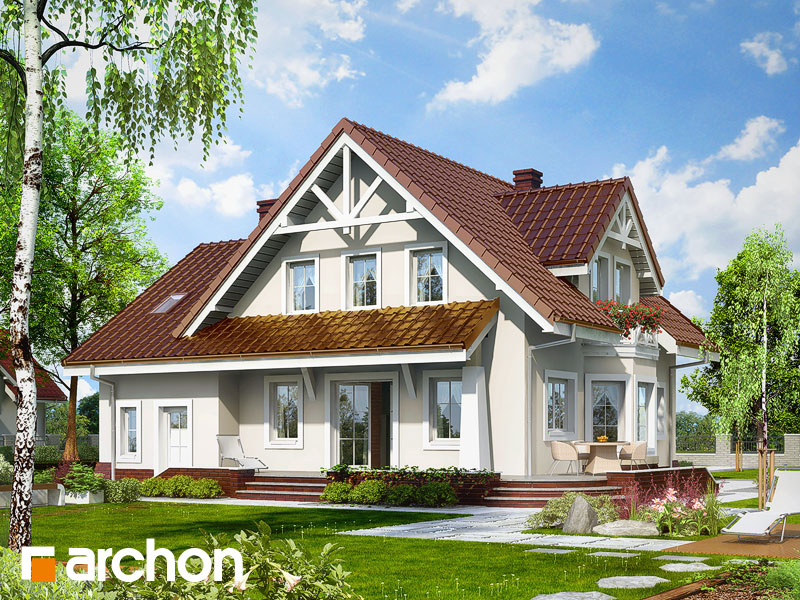 Dom w tamaryszkach 6  [ 153,40 m2 ] 