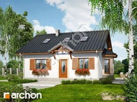 projekt domu - Dom w jagodach (PD) [ 85,40 m2 ] 