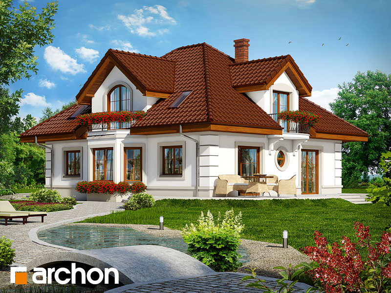 Dom w bergamotkach (G2)  [ 173,40 m2 ] 