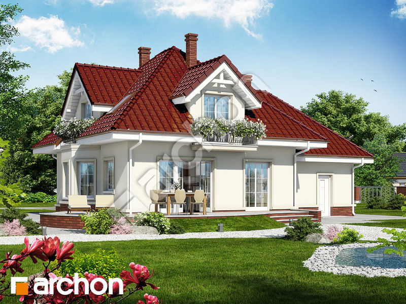 Dom w tamaryszkach 7  [ 148,00 m2 ] 