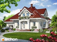 projekt domu - Dom w tamaryszkach 7 [ 148,00 m2 ] 