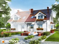 projekt domu - Dom w ostróżkach 2 (P) [ 115,40 m2 ] 