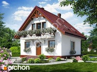 projekt domu - Dom w rododendronach 11 [ 87,00 m2 ] 