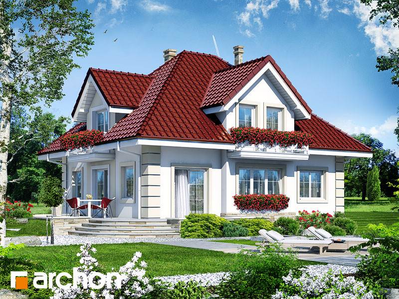 Dom w lewkoniach 3  [ 187,00 m2 ] 
