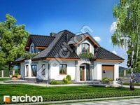 projekt domu - Dom w firletkach (P) [ 161,40 m2 ] 