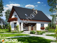 projekt domu - Dom w skalniakach 3 [ 114,20 m2 ] 