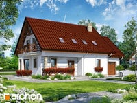 projekt domu - Dom w dziewannie (G) [ 150,70 m2 ] 
