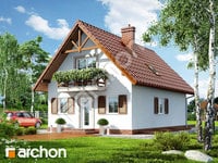 projekt domu - Dom pod kasztanem 2 (P) [ 98,00 m2 ] 