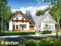 projekt domu - Dom pod pistacją 2 (B) [ 152,50 m2 ] 
