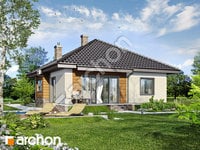 projekt domu - Dom w dereniach [ 92,20 m2 ] 