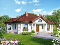 projekt domu - Dom pod jarząbem 6 [ 127,00 m2 ] 