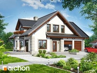 projekt domu - Dom w dąbrówkach 2 (G2) [ 186,10 m2 ] 
