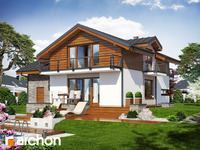 projekt domu - Dom w budlejach [ 140,30 m2 ] 