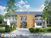 projekt domu - Dom w centuriach [ 233,90 m2 ] 