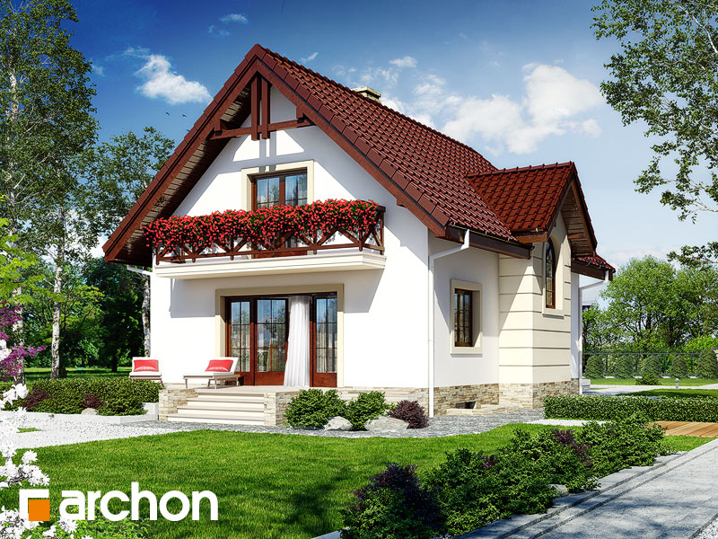 Dom w żarnowcach  [ 125,20 m2 ] 