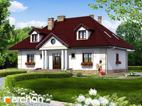 projekt domu - Dom w astrach (P) [ 188,80 m2 ] 