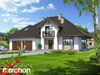 projekt domu - Dom w kalateach [ 223,30 m2 ] 