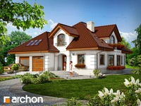 projekt domu - Dom w bergamotkach (G2P) [ 169,90 m2 ] 