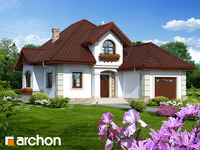 projekt domu - Dom w kobeach [ 160,10 m2 ] 