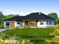 projekt domu - Dom w akebiach 2 [ 146,60 m2 ] 