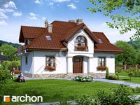 projekt domu - Dom w mirabelkach 2 [ 166,00 m2 ] 