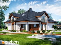projekt domu - Dom w hebe [ 184,50 m2 ] 
